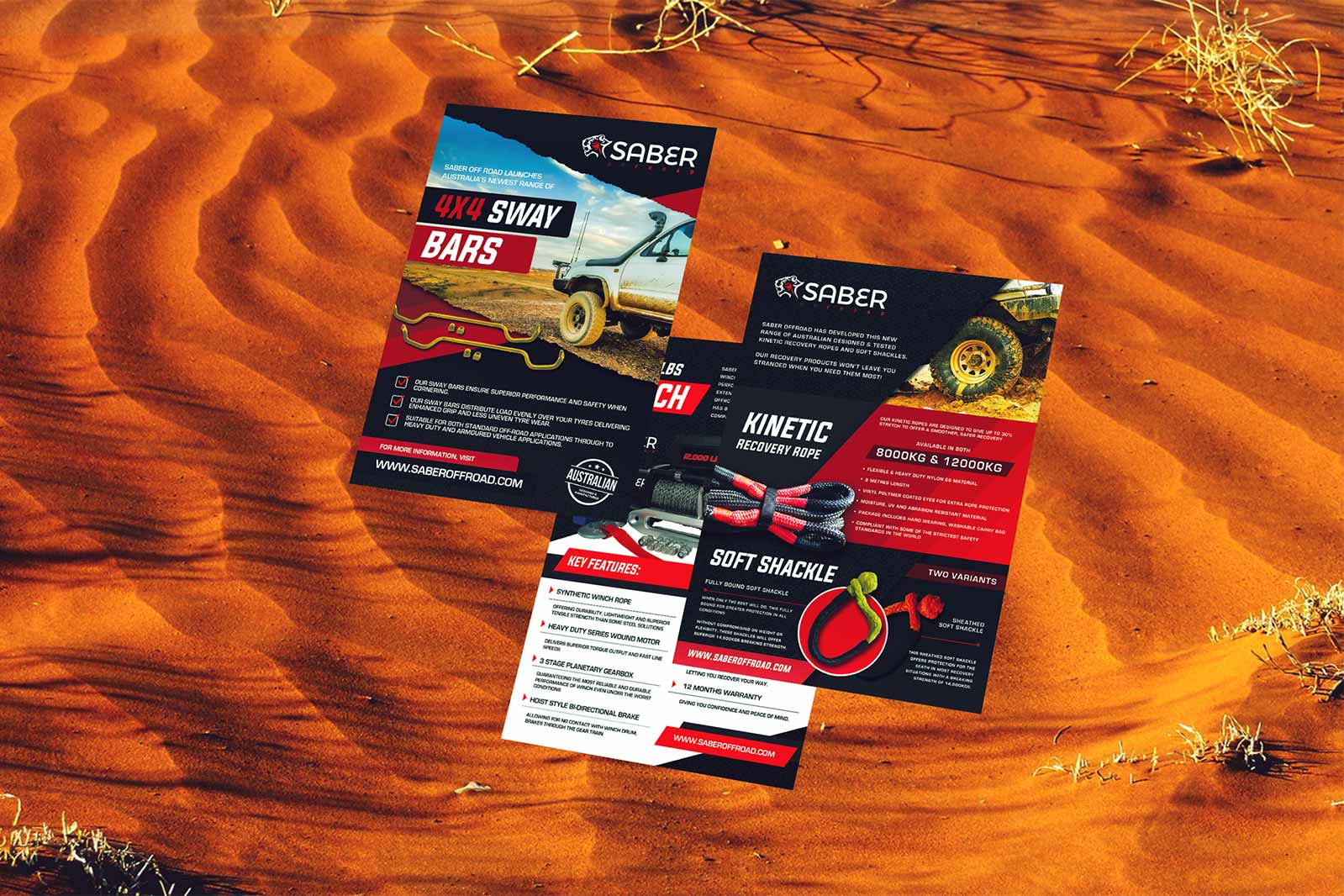 Offroad Flyers and Sell Sheets Design