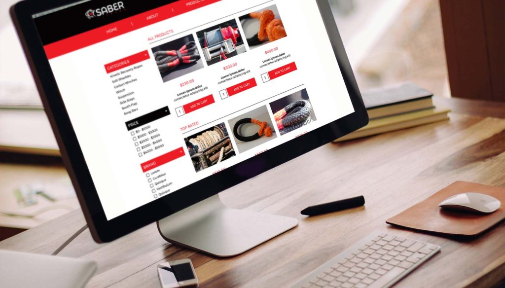 Offroad Website Design