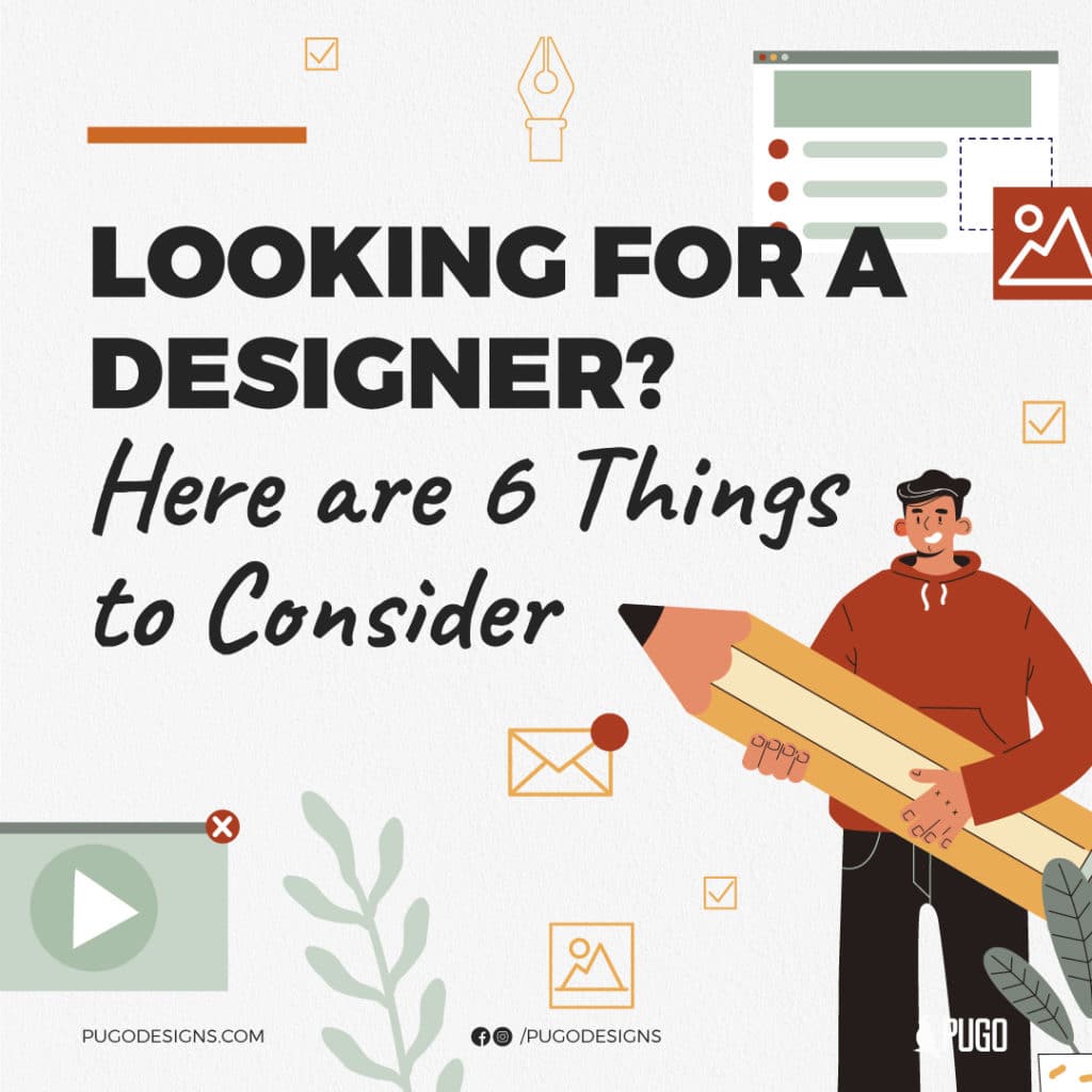 Six things to consider when looking for a designer for your brand