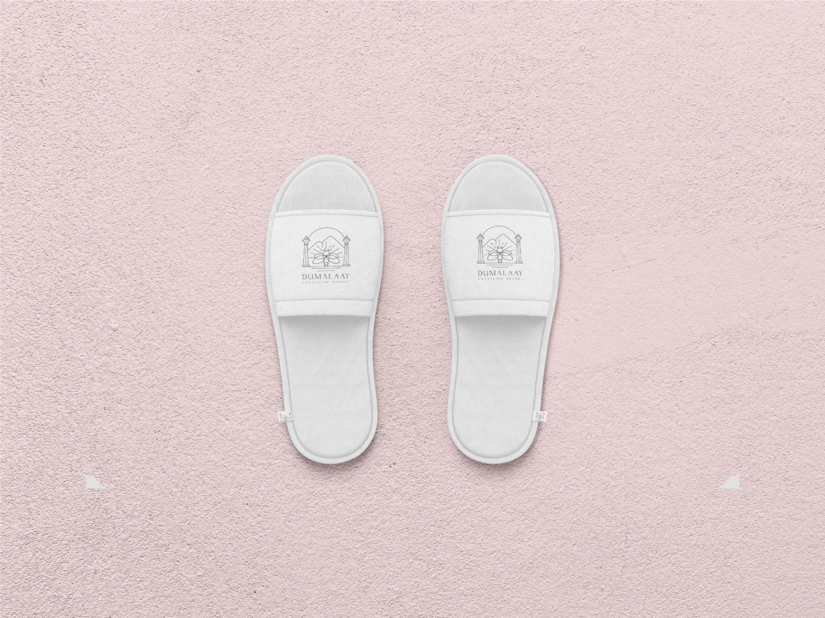 Resort Logo Design Slippers
