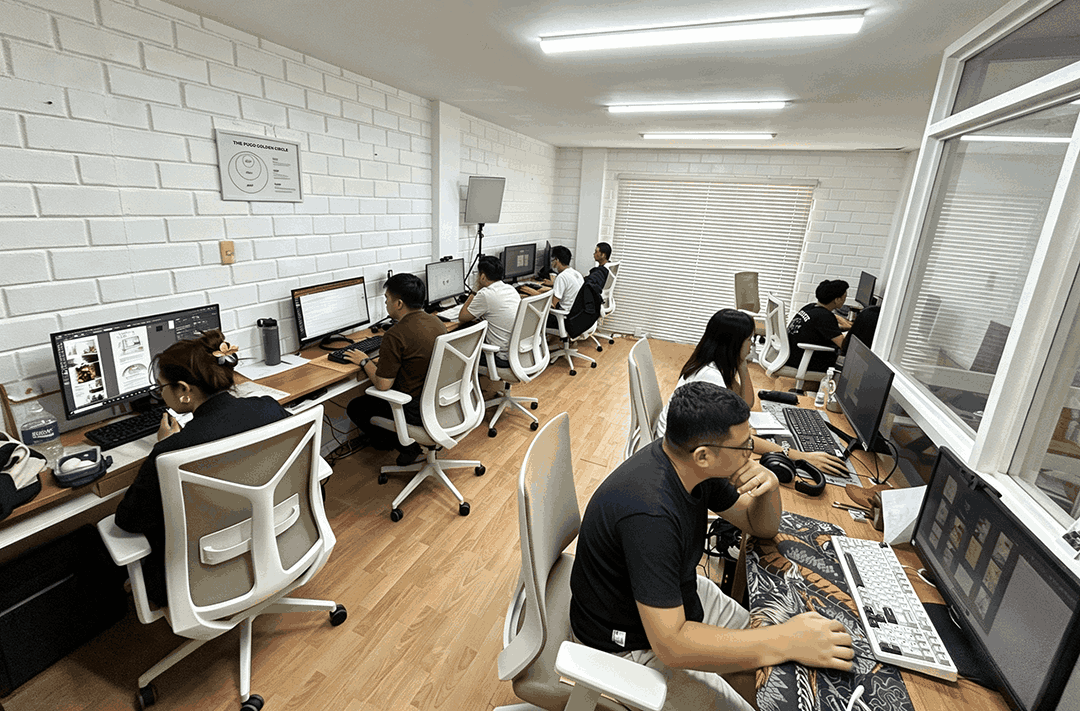 Specialist design teams working on multiple white label projects at once